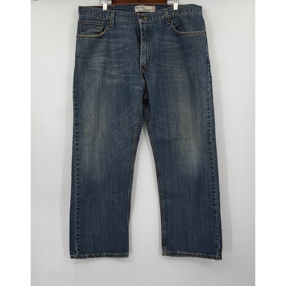Levi's 559 Jeans Mens 40x30 Relaxed Straight Leg Medium Wash Blue Denim